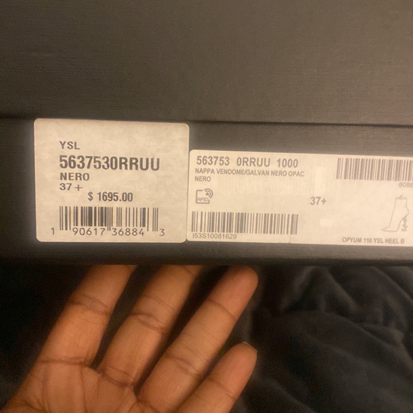 YSL HEEL BOOT SAINT LAURENT - Picture 6 of 8